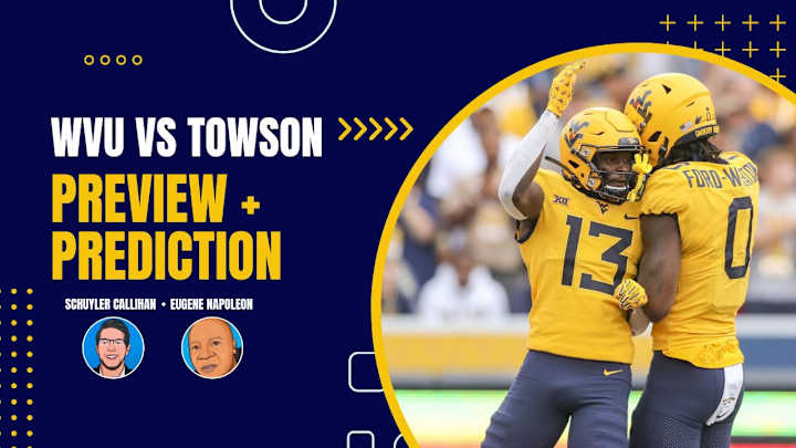 Walk Thru Game Day Show: West Virginia vs Towson Preview + Prediction