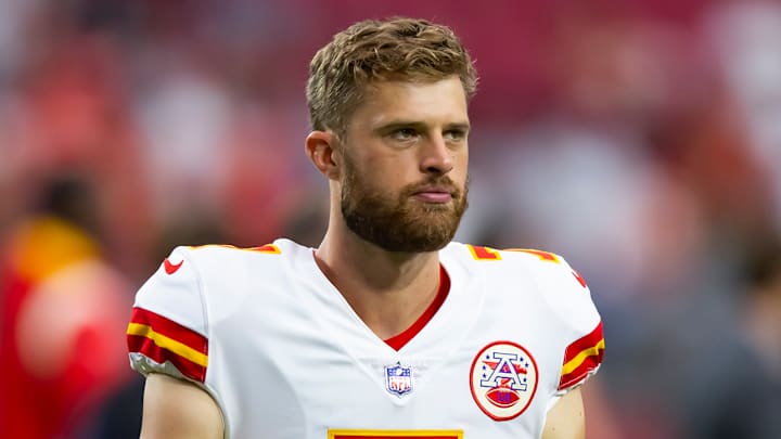 Chiefs’ Harrison Butker Out vs. Chargers With Ankle Injury