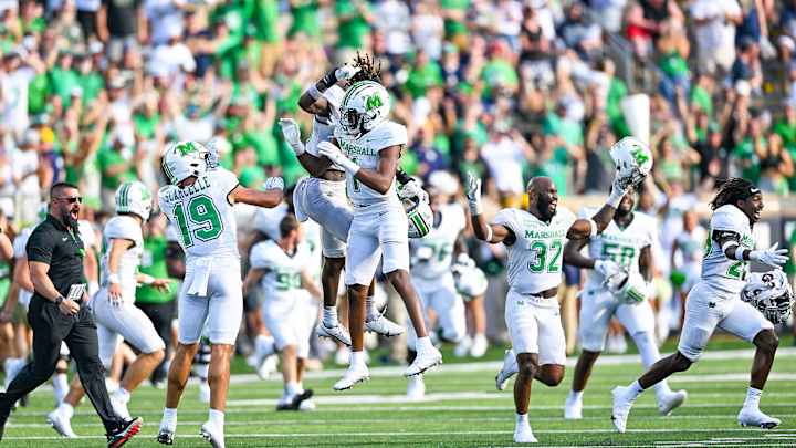 Marshall Slayed Notre Dame. Charles Huff and the Herd Don’t Want to Stop There.
