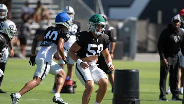 From the Locker Room:  Las Vegas Raiders Luke Masterson