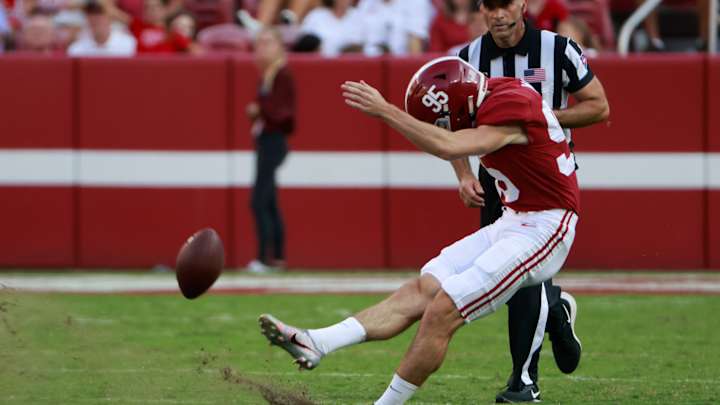 Alabama Punter Jack Martin Enters Transfer Portal