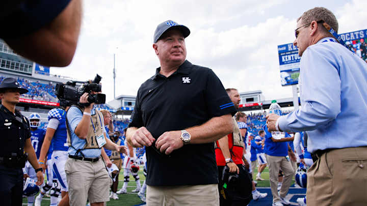 Everything Mark Stoops Said After Kentucky's 27-17 Win Over Mississippi State