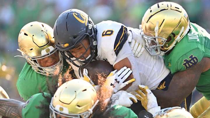 Four Pivotal Plays Doom Cal in Its Loss to Notre Dame