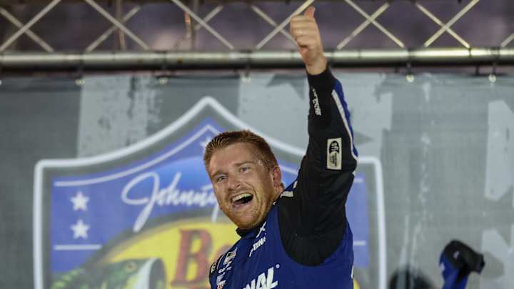 Buescher Wins Bristol to Open NASCAR Playoffs