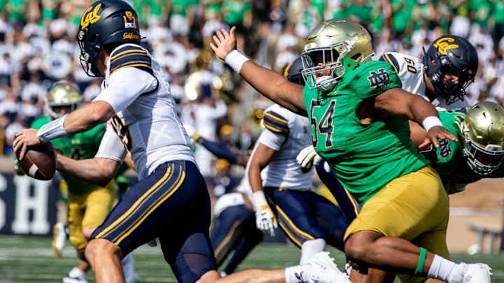 Players Of The Game From The Notre Dame Victory Over California