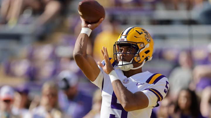 Jayden Daniels, Malik Nabers Show Promising Duo in First SEC Matchup