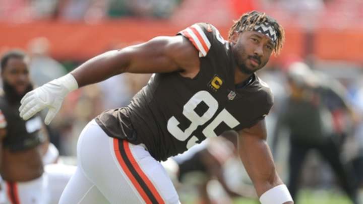 Myles Garrett Sets Cleveland Browns Franchise Sack Record Myles Garrett Sets Cleveland Browns Franchise Sack Record