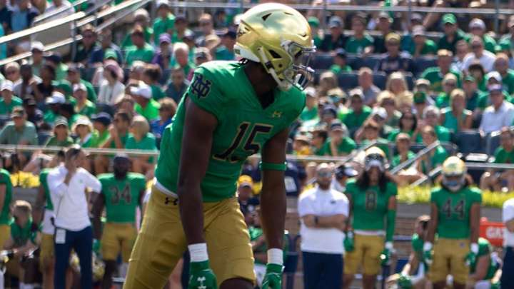 Notre Dame Receiver Tobias Merriweather Stays Patient As He Looks For More Opportunities