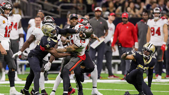 Bucs’ Mike Evans Explains What Triggered Brawl vs. Saints