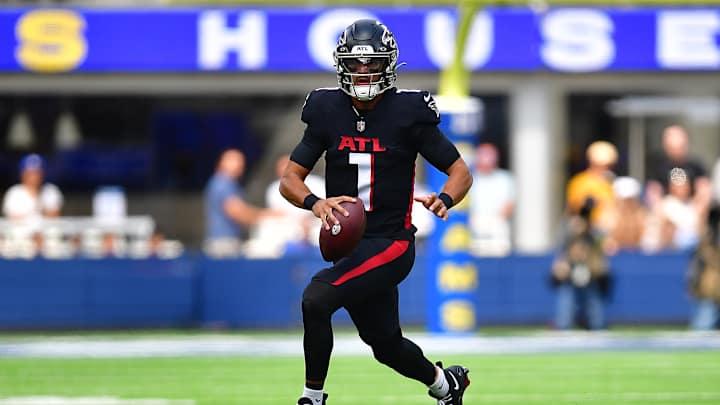 Falcons QB Marcus Mariota 'Doing a Heck of a Job', Says Bucs Coach