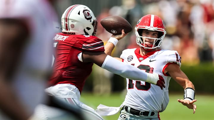 SEC Roundup: Georgia Smokes South Carolina, A&M Bounces Back, Arkansas, Florida Avoid Disaster