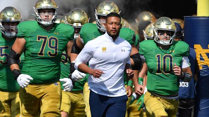 Standout In-State Wide Receiver Nitro Tuggle Enjoys Notre Dame Visit Standout In-State Wide Receiver Nitro Tuggle Enjoys Notre Dame Visit