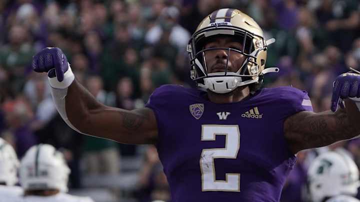 Who Says Ja'Lynn Polk Has to Be the Huskies' No. 3 Passing Target? Who Says Ja'Lynn Polk Has to Be the Huskies' No. 3 Passing Target?