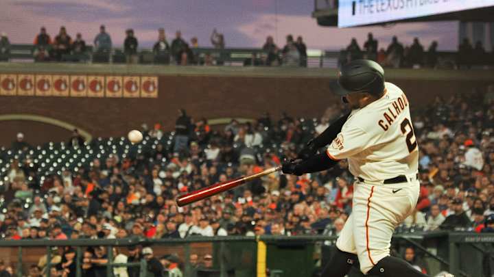 SF Giants outright former Rangers  slugger Willie Calhoun to Triple-A