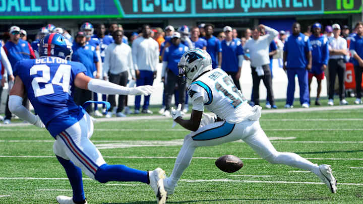 Giants Defensive Back Dane Belton Shines in NFL Debut Giants Defensive Back Dane Belton Shines in NFL Debut