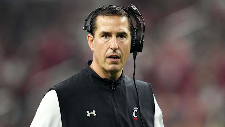 Cincinnati Football Coach Luke Fickell, Players Preview Indiana Matchup Cincinnati Football Coach Luke Fickell, Players Preview Indiana Matchup