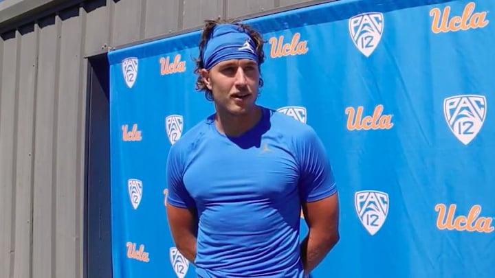 WATCH: Jake Bobo on Breakout Game, Quarter System at UCLA