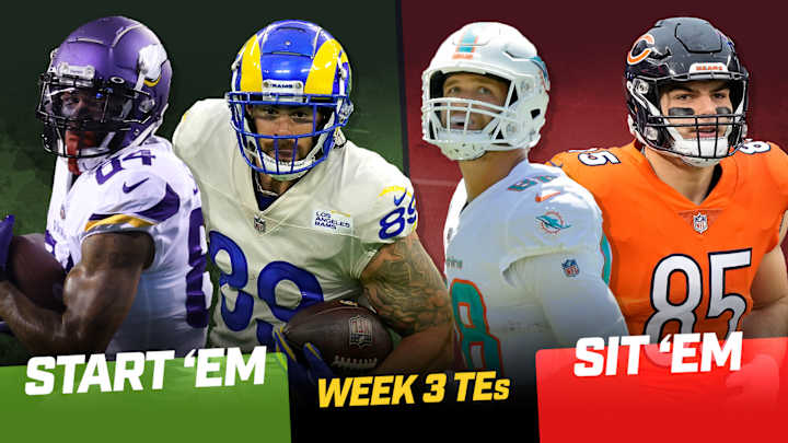 Start 'Em, Sit 'Em Tight Ends Fantasy Football Week 3: Tyler Higbee a Top 10 Option