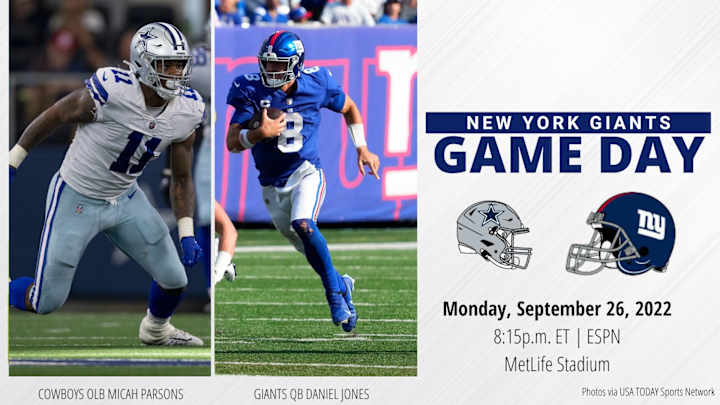Giants vs Cowboys: How to Watch, Odds, History and More