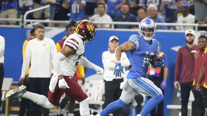 Lions WR Amon-Ra St. Brown Dunks on Commanders After Historic Week 2 Performance Lions WR Amon-Ra St. Brown Dunks on Commanders After Historic Week 2 Performance
