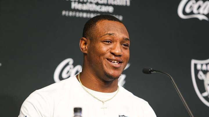 From the Las Vegas Raiders Locker Room:  Zamir White