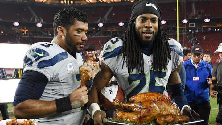 Russell Wilson 'Never Held Accountable': Ex Seahawks Richard Sherman and KJ Wright Rip QB