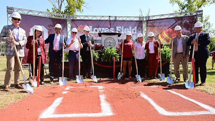Patty Gasso 'Can't Believe I'm Standing Here' As Oklahoma Breaks Ground on Love's Field