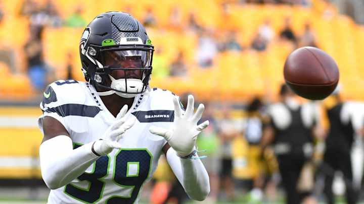 'Big and Physical' Seahawks Rookie Tariq Woolen Draws Praise from Falcons 'Big and Physical' Seahawks Rookie Tariq Woolen Draws Praise from Falcons
