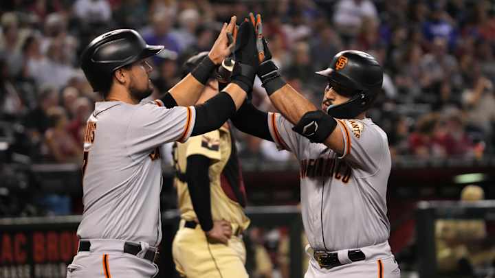 SF Giants blast three homers in 6-5 win against Diamondbacks