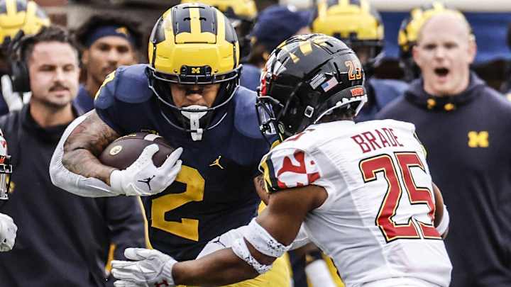 Blake Corum's Big Day Pushes Michigan Past Maryland