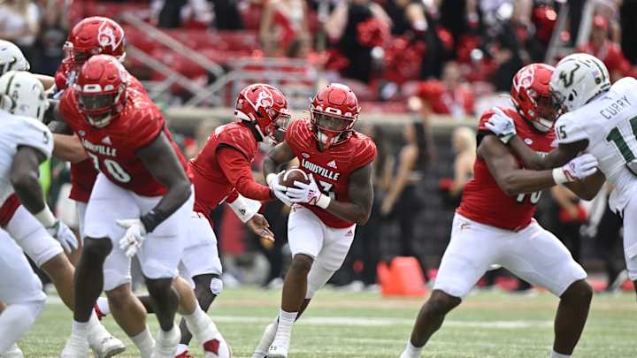 Louisville Entering Virginia Matchup with Banged Up Running Back Room Louisville Entering Virginia Matchup with Banged Up Running Back Room