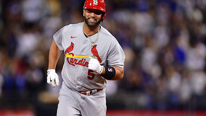 Watch: Albert Pujols High-Fives Adrian Beltre After 700th Home Run Watch: Albert Pujols High-Fives Adrian Beltre After 700th Home Run