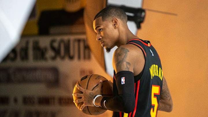 Dejounte Murray Debuts Upcoming New Balance Shoes