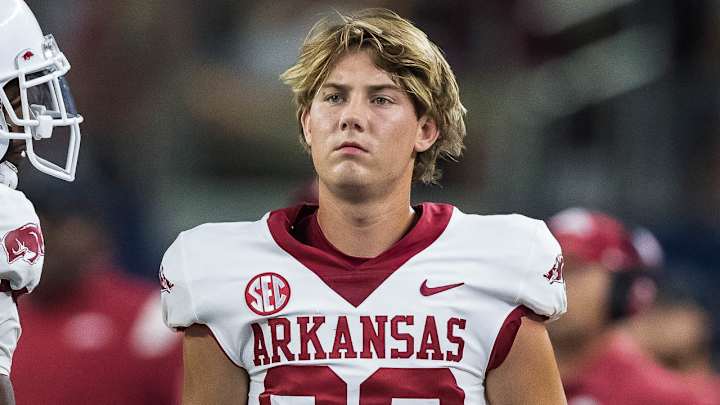 Razorbacks' Kicker Cam Little Brightest Spot at Halfway Point