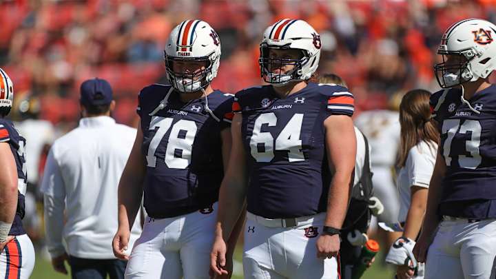 Auburn football loses backup offensive lineman