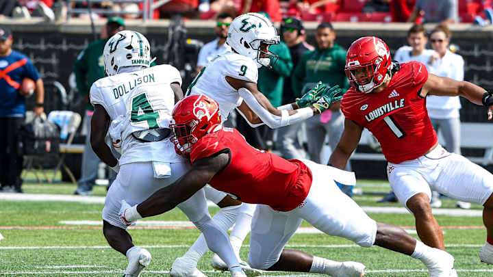 Louisville's Run Defense Rises to the Occasion Against Prolific USF Rushing Attack