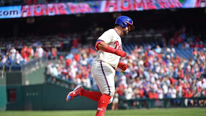 WATCH: Phillies' Kyle Schwarber Hits Home Runs Number 41 and 42 Sunday