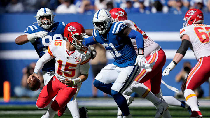 Colts Defense Outduels Mahomes, Ryan Delivers in Win vs. Chiefs