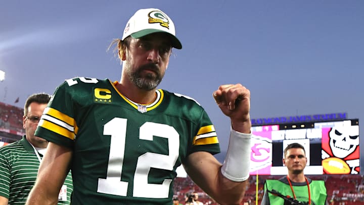 Aaron Rodgers Implies Bucs Revealed Strategic Secret on Jumbotron