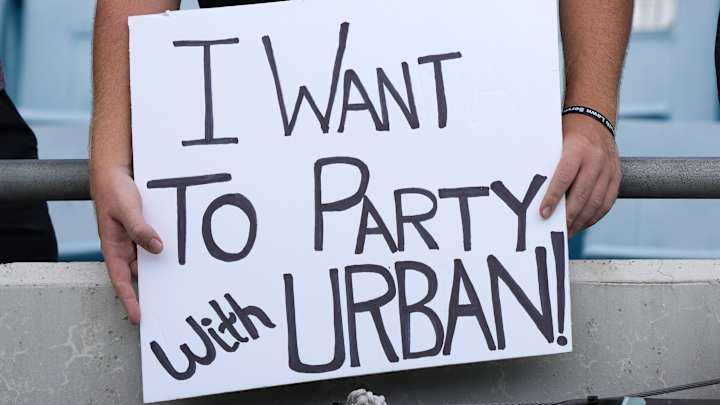 Did Fox Ban Urban Meyer Signs at Its Pregame Show?