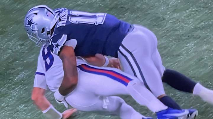 Micah Parsons, Sick: 'My 60% is 100%' - Cowboys Secure 23-16 Win at Giants: Live Game Log