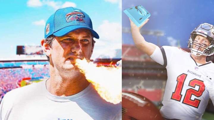 'Keep It Up!' QB Tom Brady Offers Bills Coach Ken Dorsey Hilarious Tantrum Advice