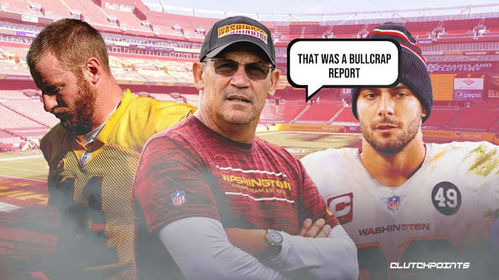 'Bullcrap Report' of QB Jimmy Garoppolo Trade? 3 Reasons Behind Ron Rivera Truth