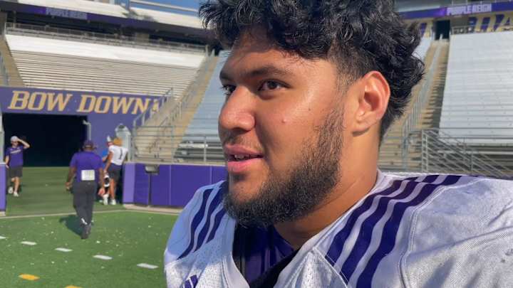 For Fautanu and His UW Offensive Line, the Truth Doesn't Hurt