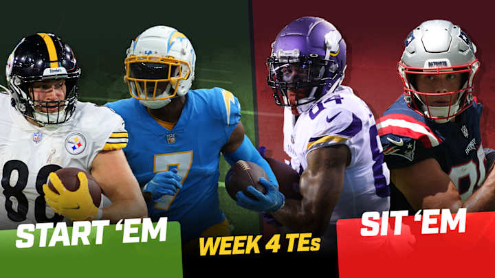 Start 'Em, Sit 'Em Tight Ends Fantasy Football Week 4: Breakout Game for Pat Freiermuth