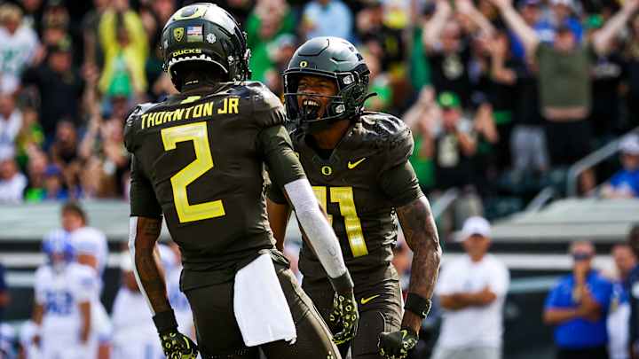 Examining WR Troy Franklin's Rise to Stardom at Oregon Examining WR Troy Franklin's Rise to Stardom at Oregon