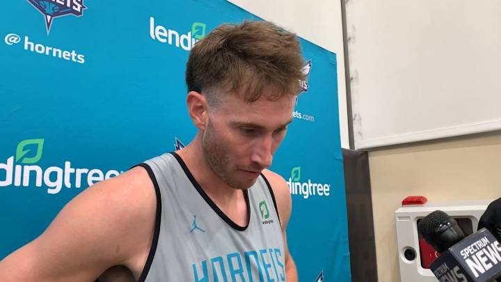 WATCH: Gordon Hayward Talks Day 2 of Hornets Training Camp