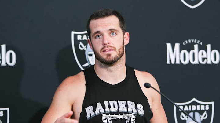 Las Vegas Raiders Derek Carr on State of the Silver & Black