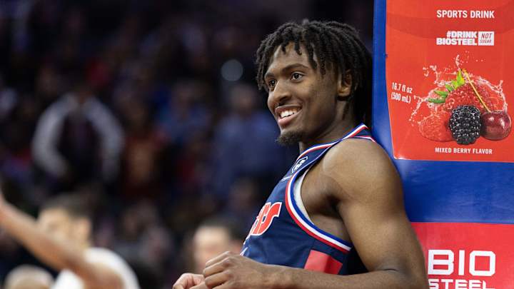Tyrese Maxey’s Energy Shines Bright as Sixers Stream Camp Tyrese Maxey’s Energy Shines Bright as Sixers Stream Camp