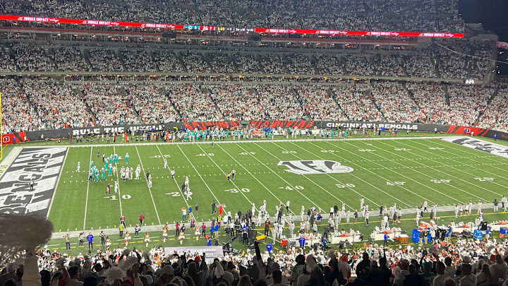 Watch: Bengals Pregame Fireworks and Hype Video in Front of Packed Paycor Stadium